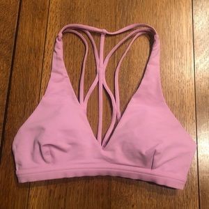 Lululemon Pink Sports Bra